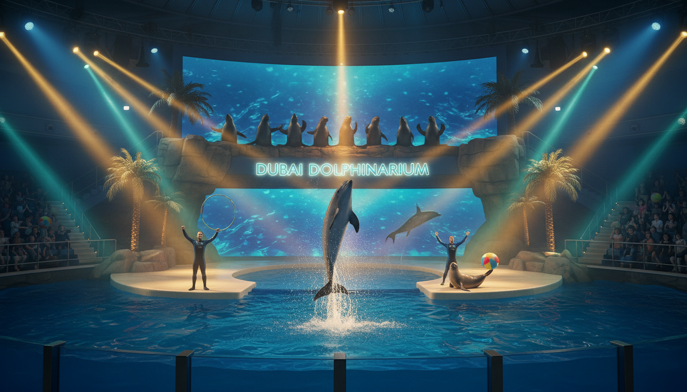 Dubai Dolphinarium Tickets | Dolphin & Seal Show photo 3