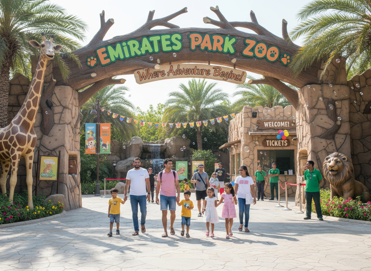 Emirates Park Zoo Abu Dhabi Tickets featured photo