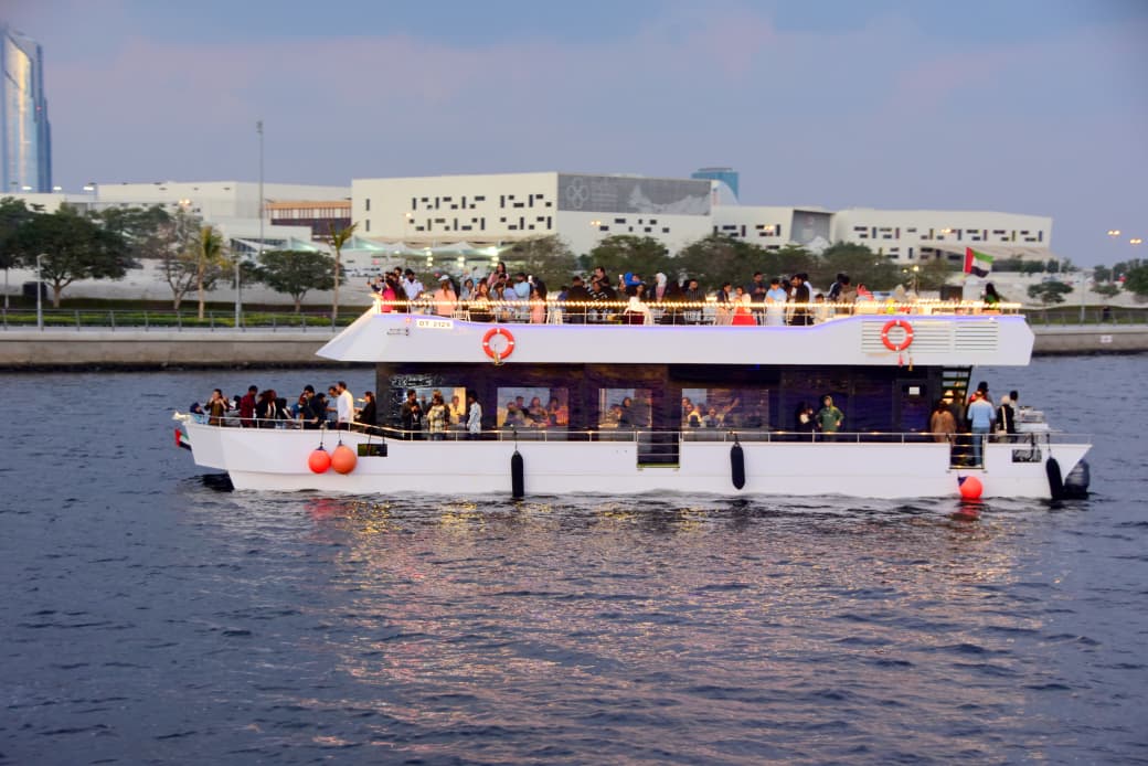 Dubai Canal Dinner Cruise with Buffet Dinner & Live Entertainment featured photo
