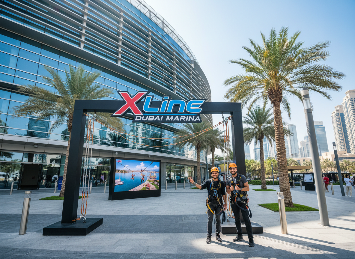 XLine Dubai Marina Zipline featured photo