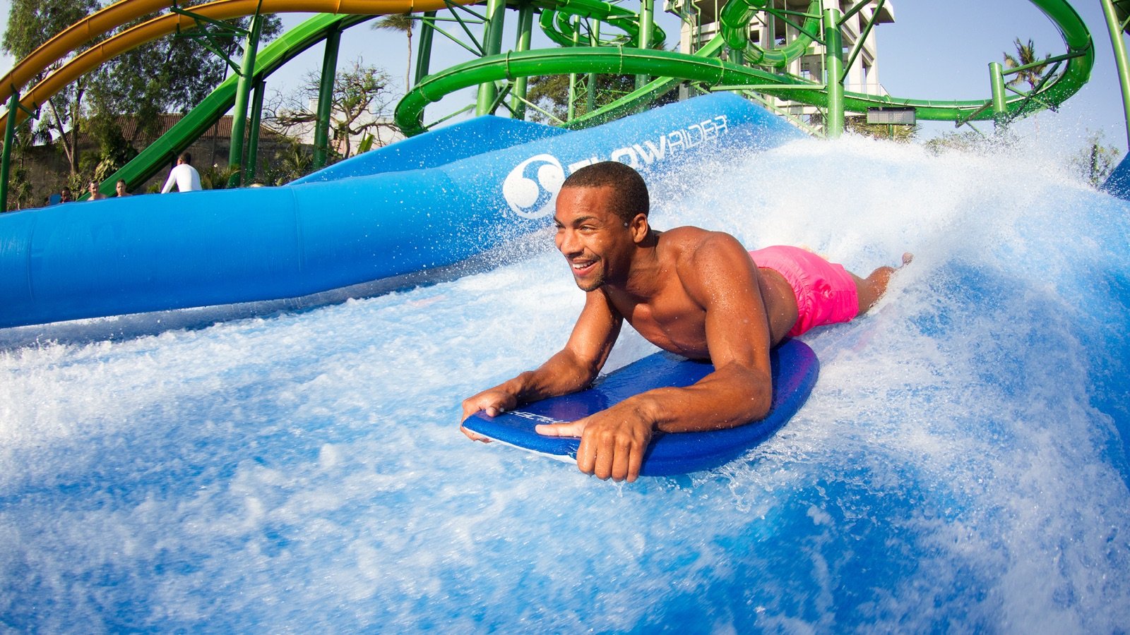 Lazy river at Waterbom Bali