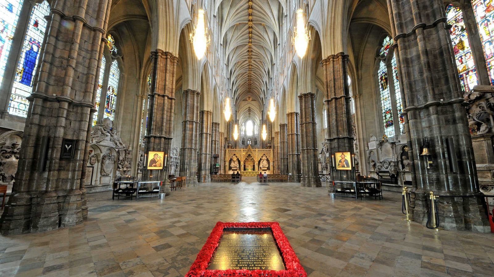 Poets' Corner memorial stones