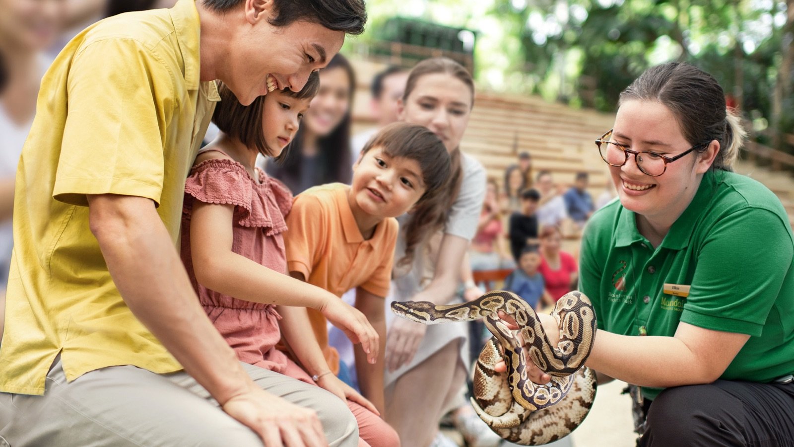Wildlife habitats at Singapore Zoo