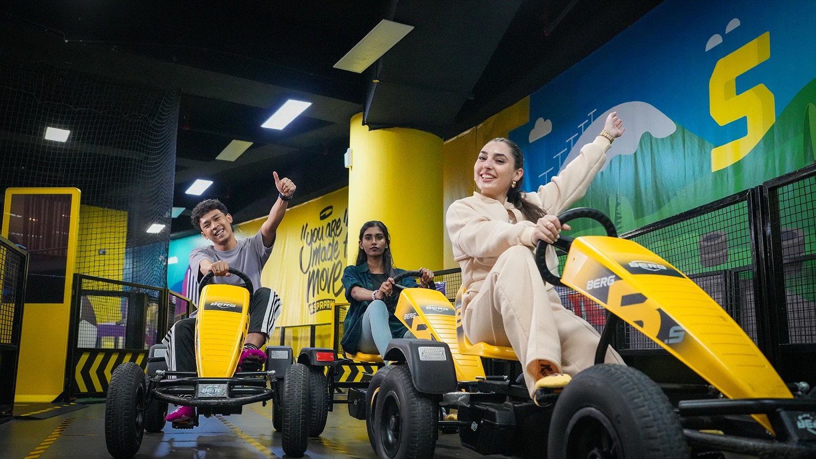 SuperPark Malaysia entrance with wristband check-in