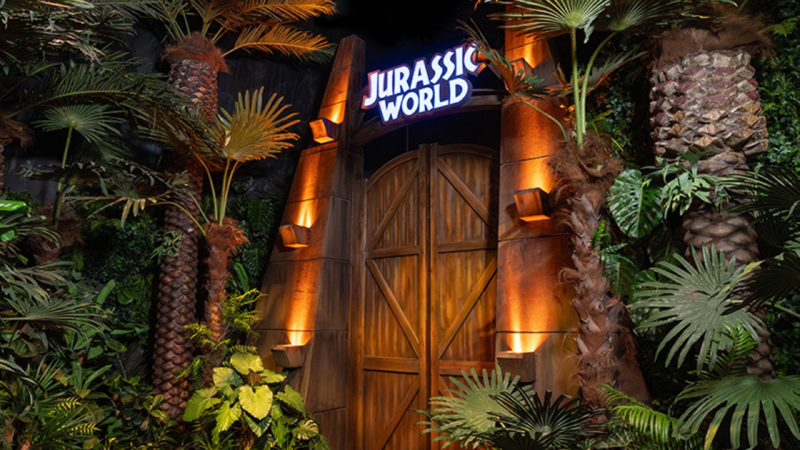 Interactive exhibits at Jurassic World Bangkok