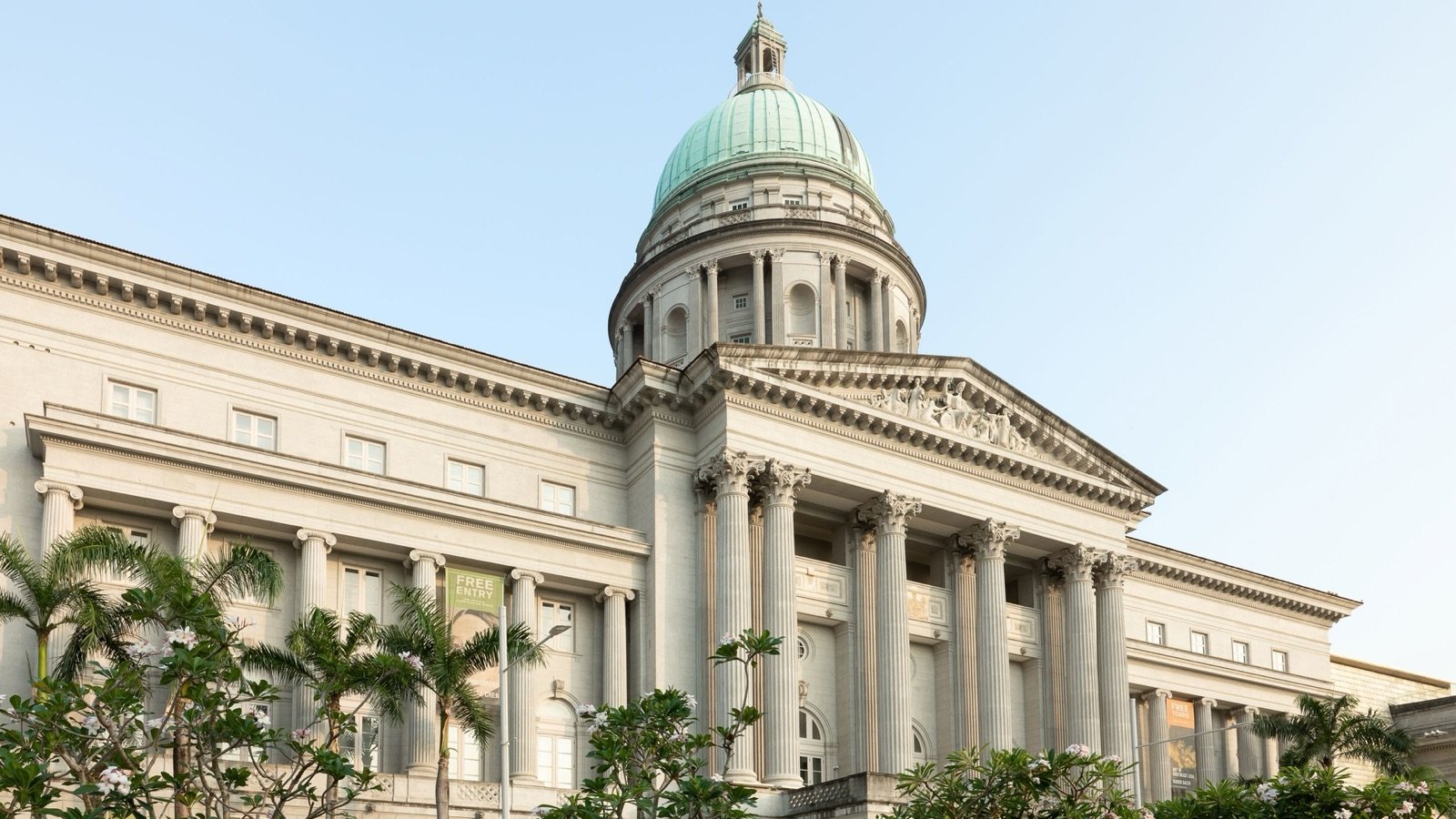 Exterior of National Gallery Singapore