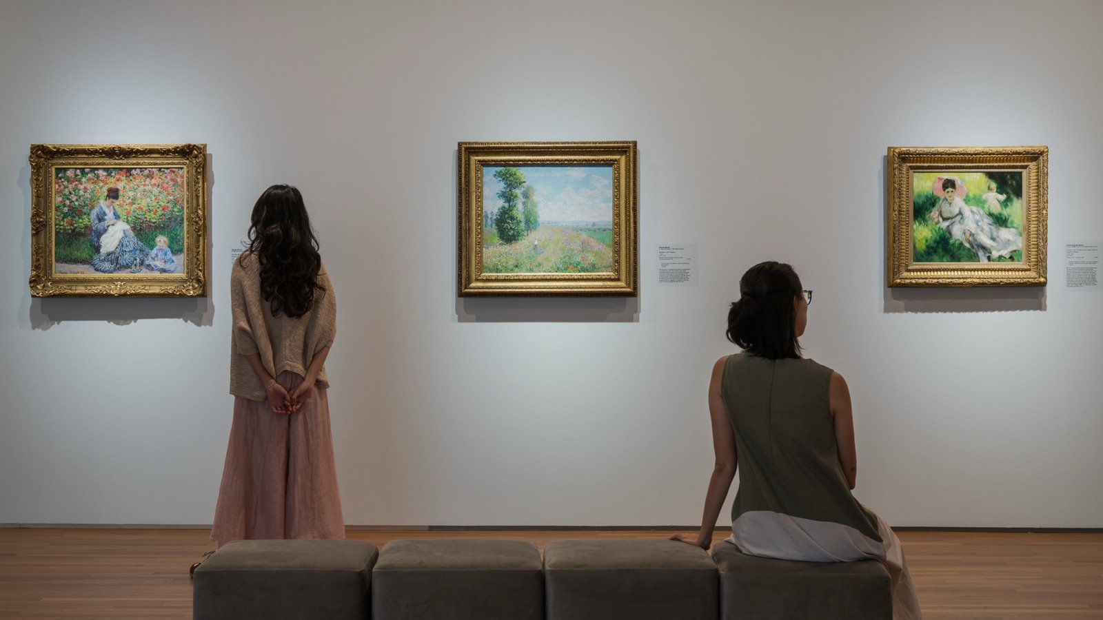 Southeast Asian artworks on display