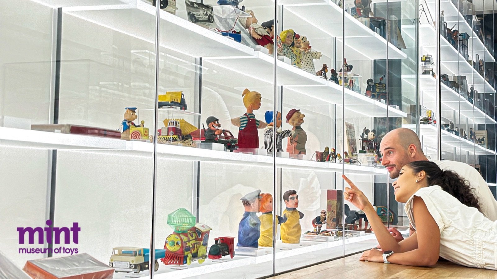 Vintage toy collection at MINT Museum of Toys