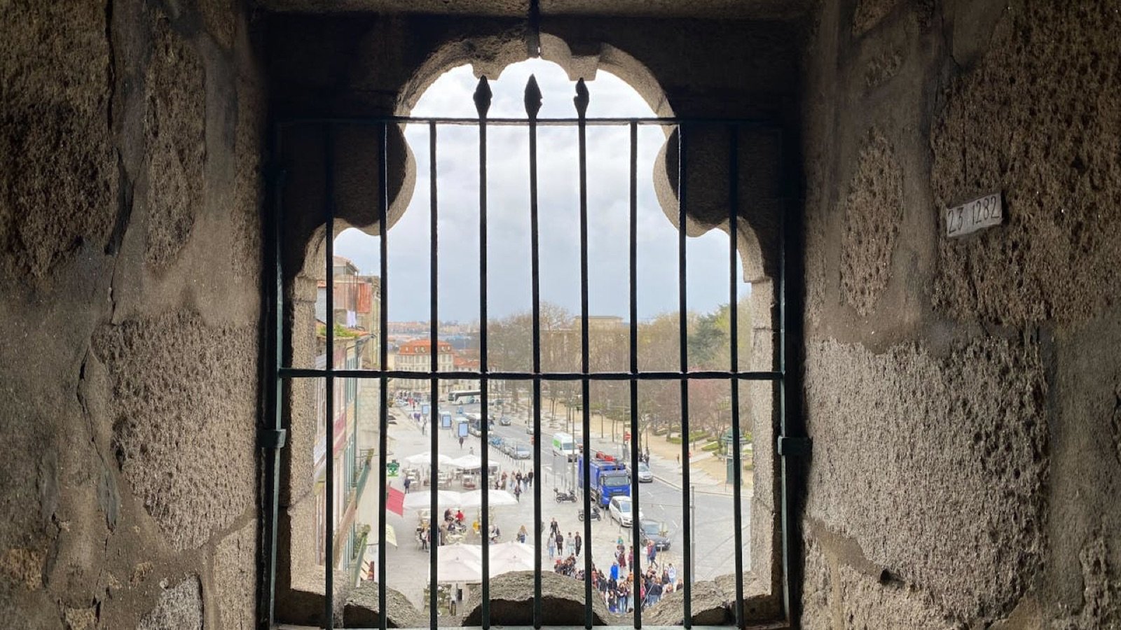 Entrance to Clérigos Tower &amp; Museum