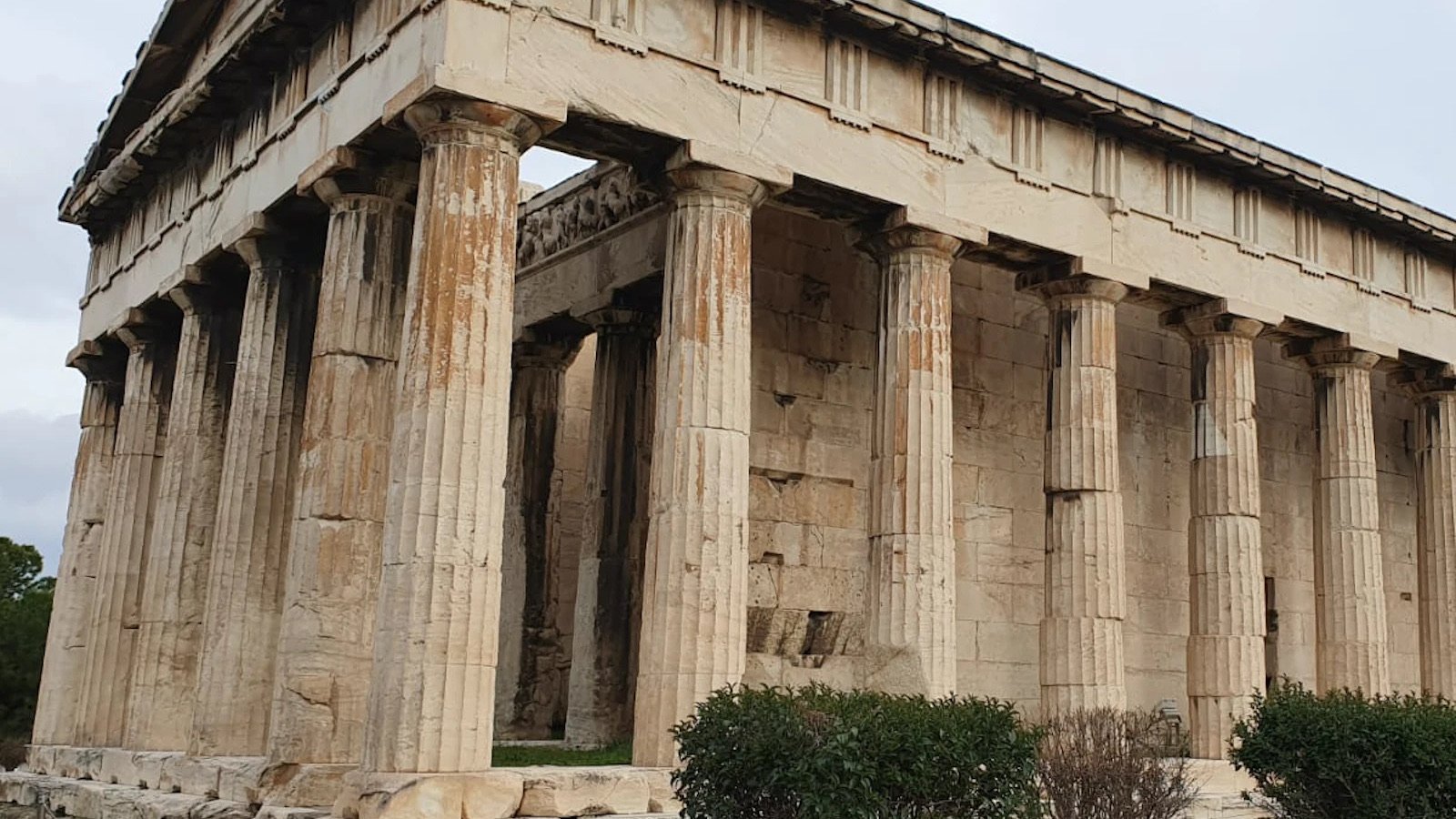 Stoa of Attalos in the Ancient Agora of Athens