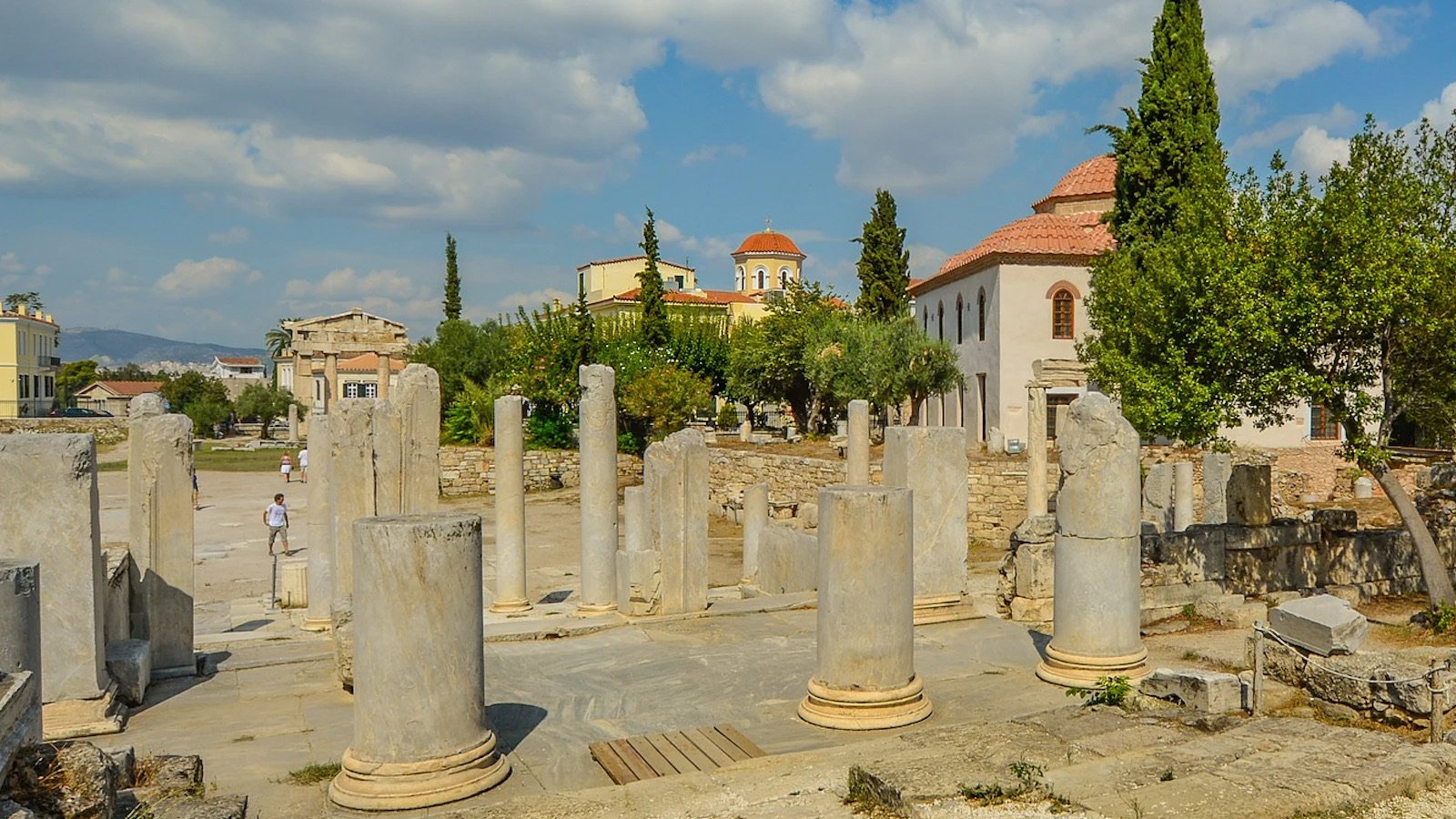 Museum artifacts from the Ancient Agora of Athens