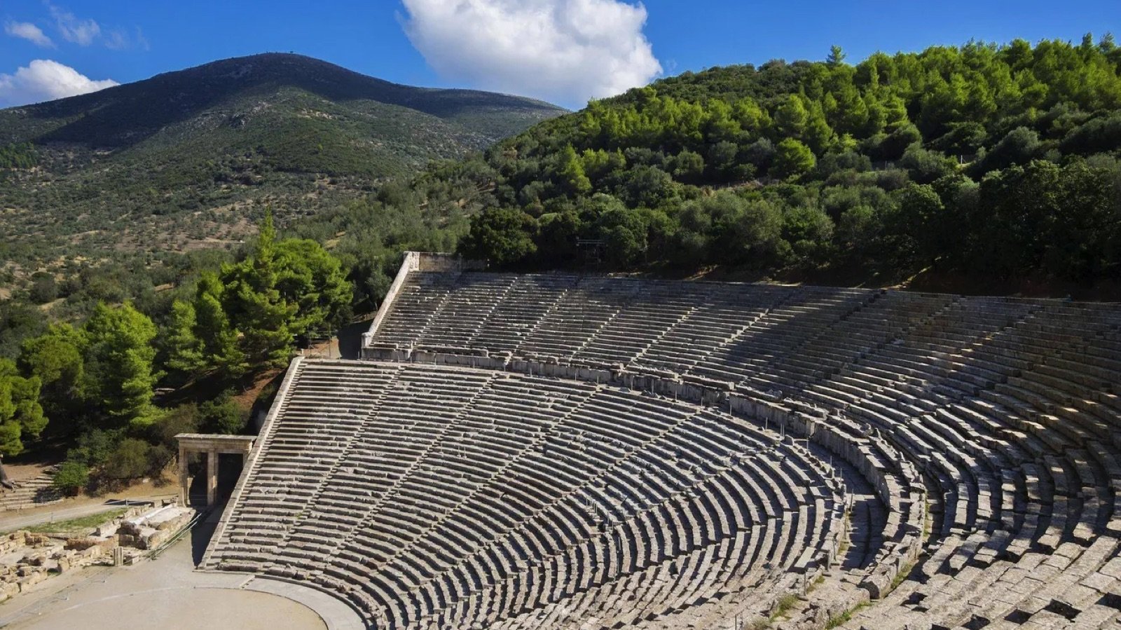 Exhibits in the Epidaurus Archaeological Museum
