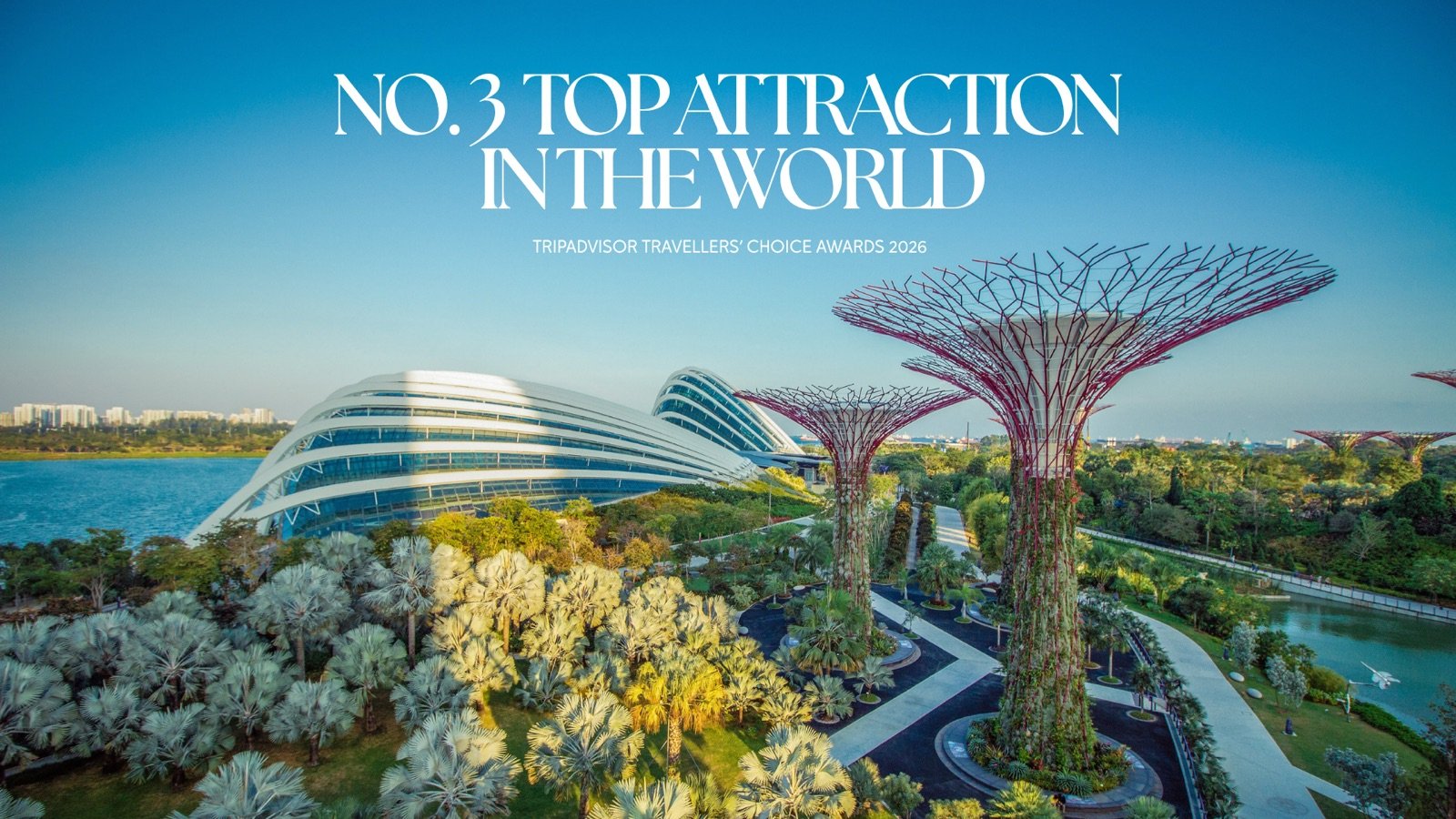 Gardens by the Bay Flower Dome exterior
