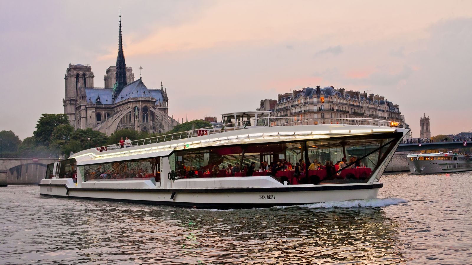 The Louvre Museum along the banks of the Seine River