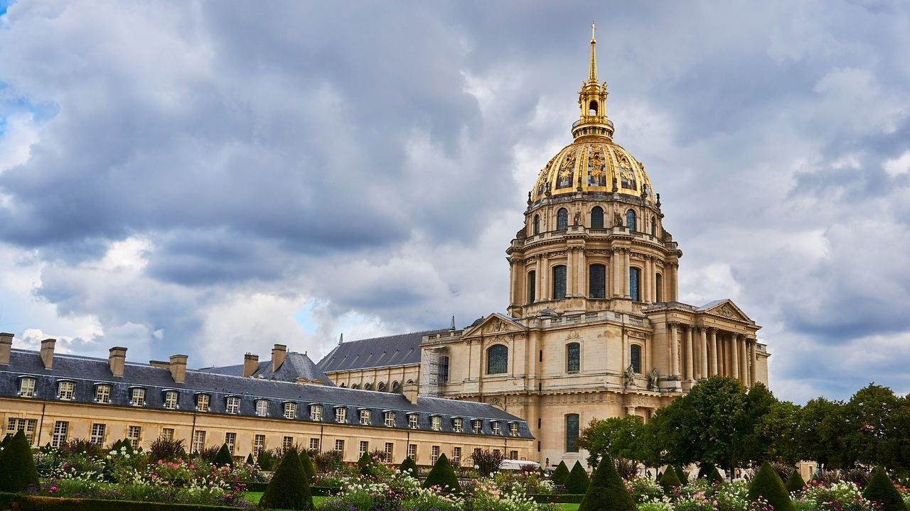 Notre-Dame Cathedral seen from the water along the Seine River