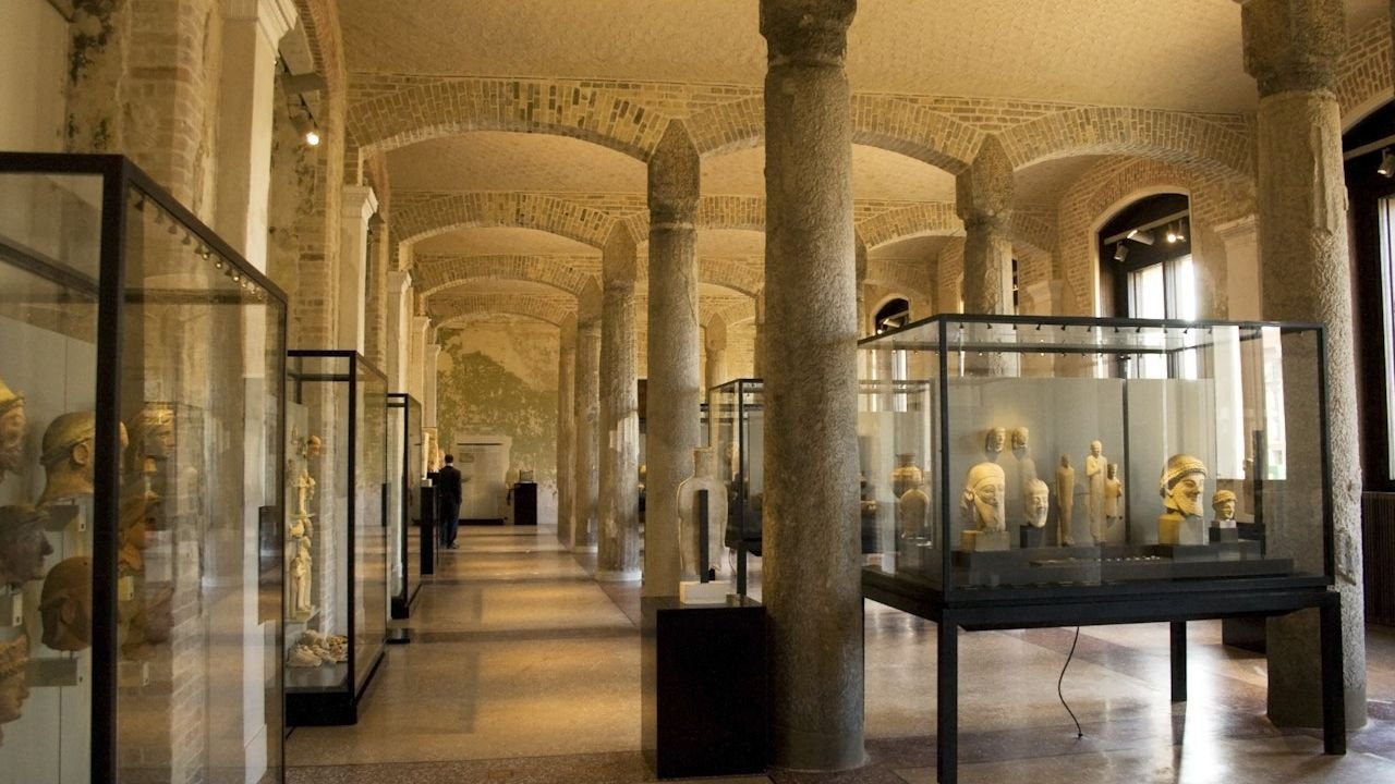 Ancient Egyptian art and artifacts on display at Neues Museum