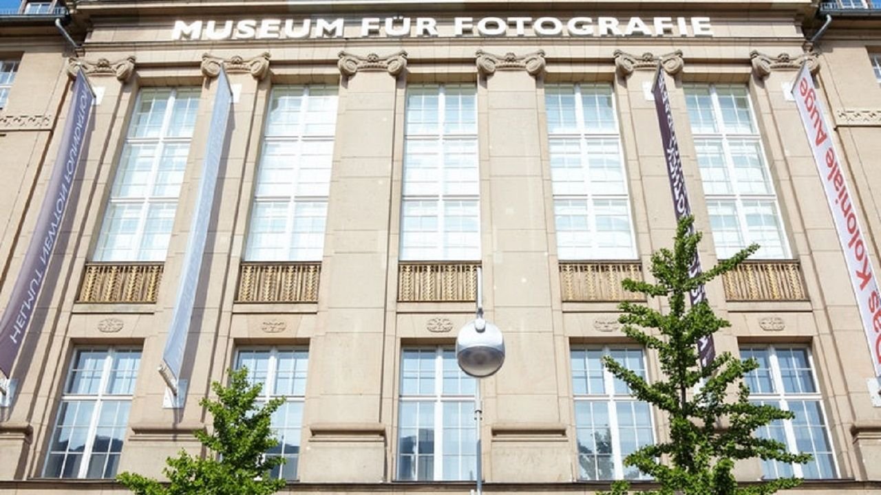 Photography history exhibition displays