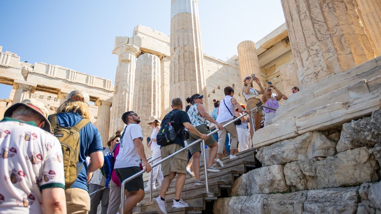 Temple of Athena Nike on the Acropolis summit