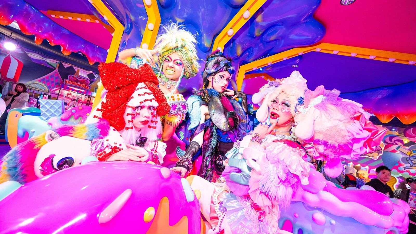 Fun Fun Game Arcade inside Kawaii Monster Land