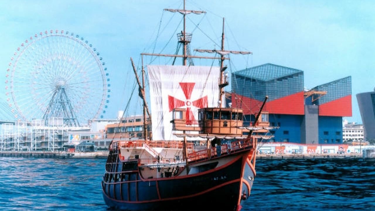 Santa Maria sightseeing ship in Osaka Port