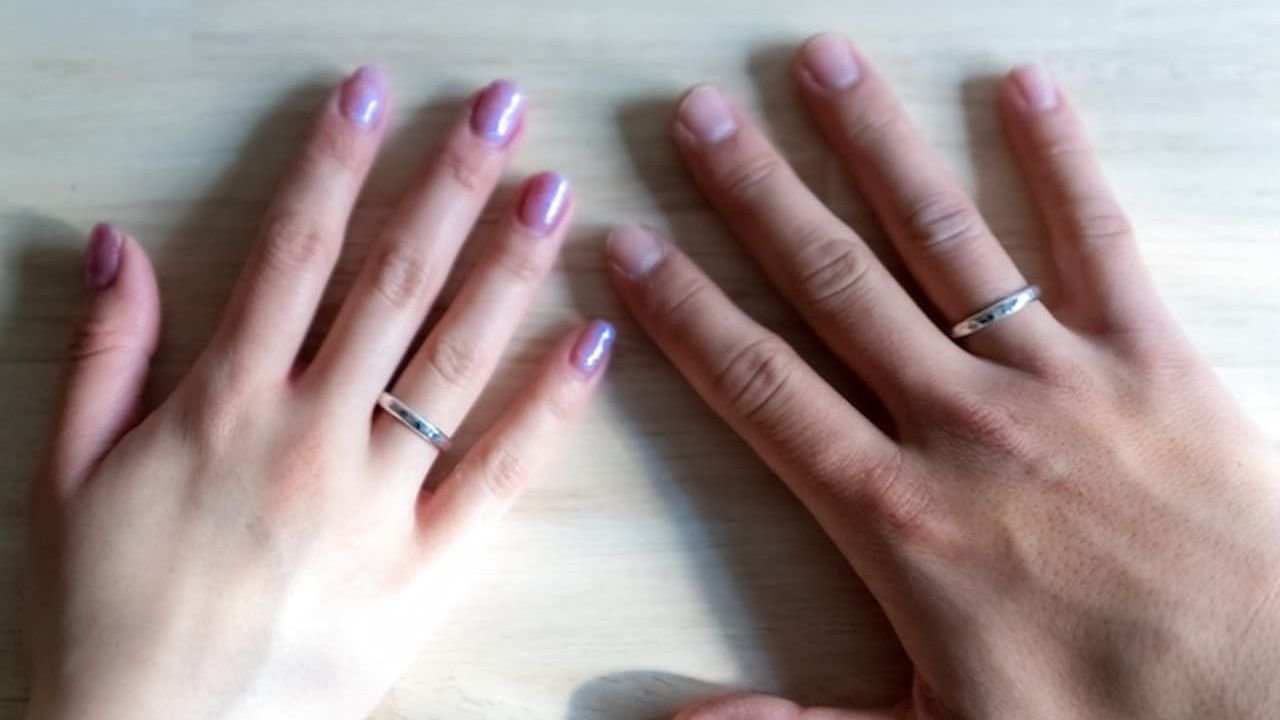 Silver 925 and Sakura Pink Silver rings at Taisho Romance Workshop Grace
