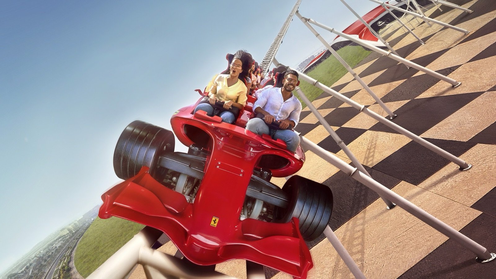 Yas Waterworld slides