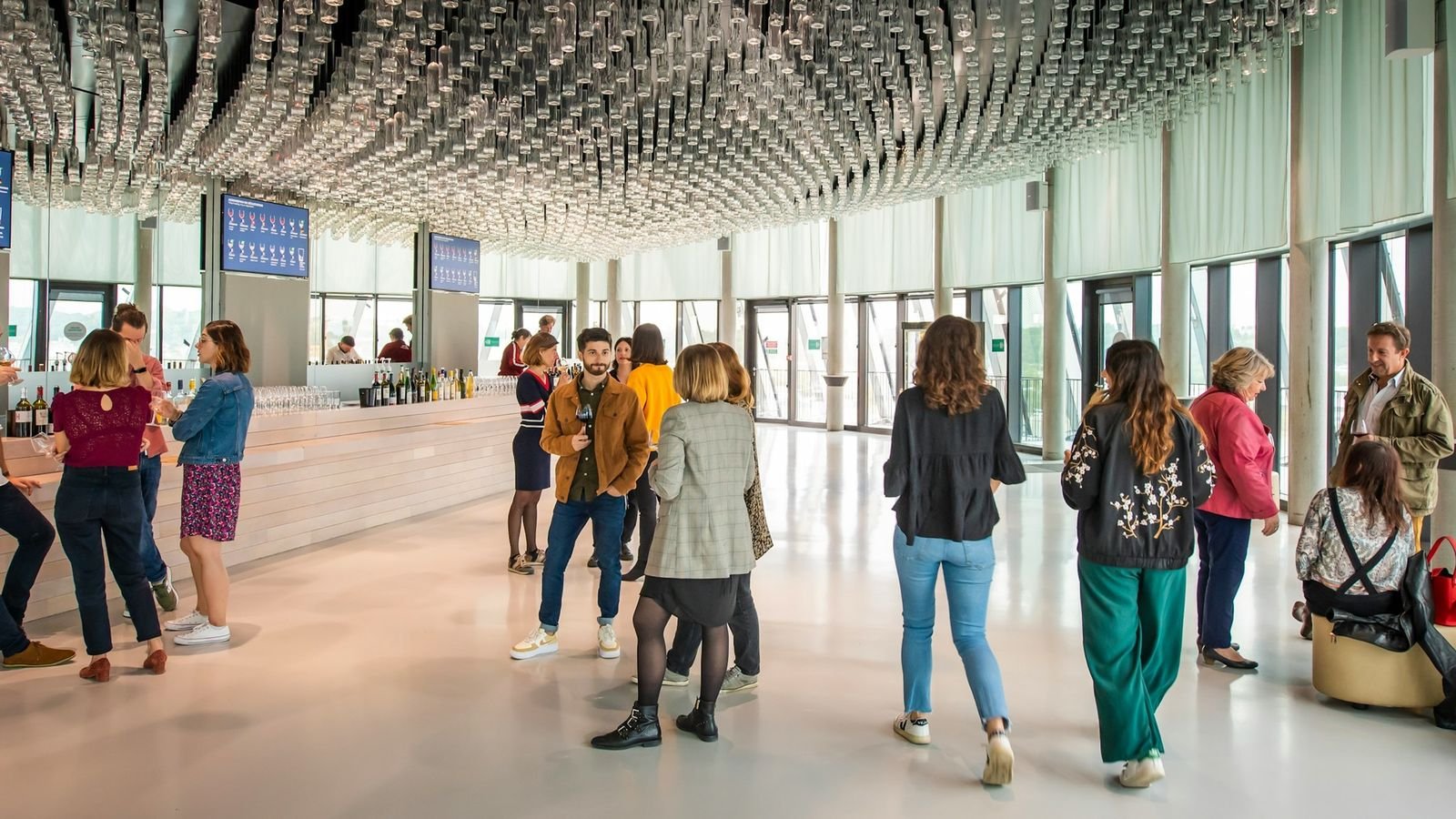 Permanent exhibition galleries exploring global wine cultures