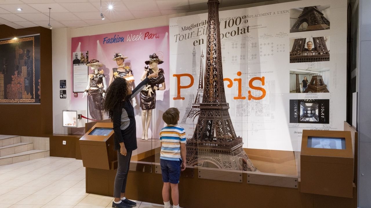Chocolate Museum Choco-Story Paris exhibition entrance