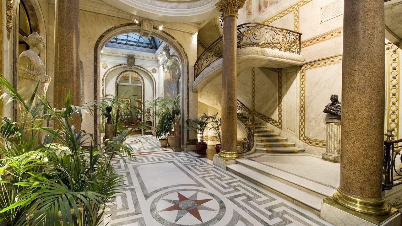 Preserved 19th-century grand salon inside Musee Jacquemart-Andre