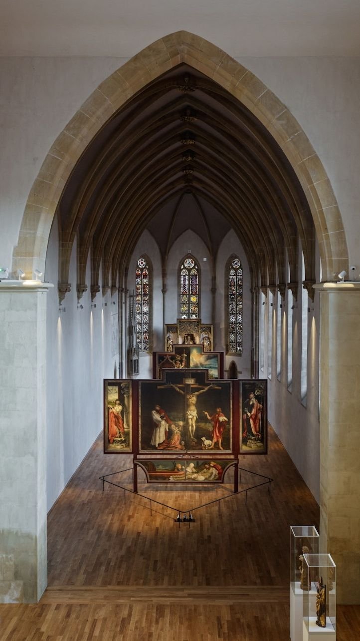 Archaeological artifacts on display in Colmar museum
