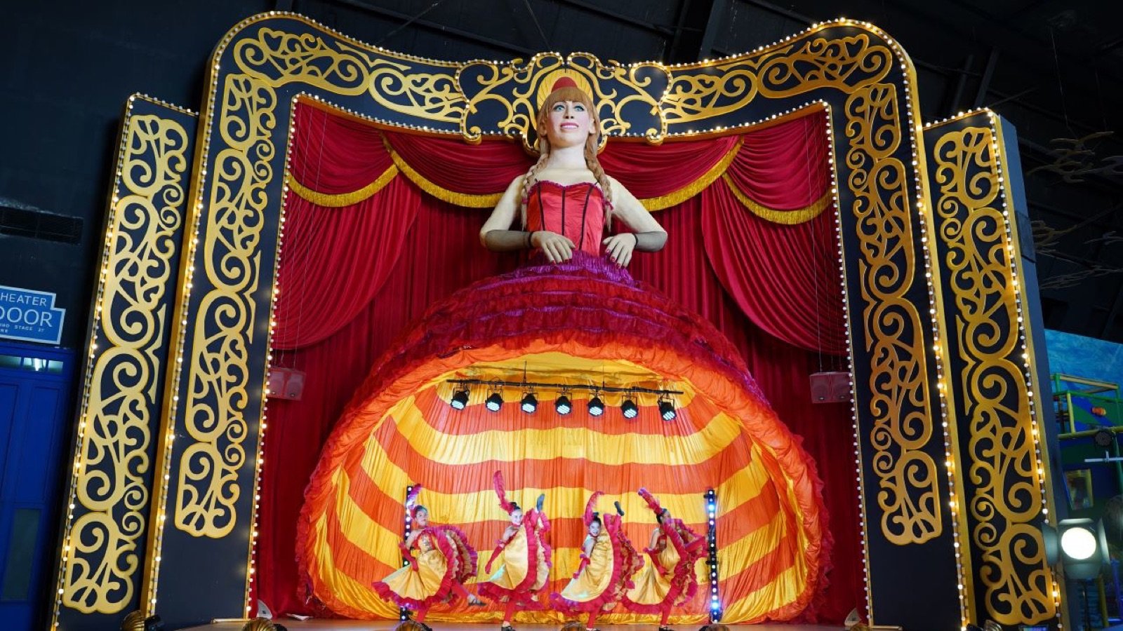 Live music and dance stage performance at Trans Studio Bali