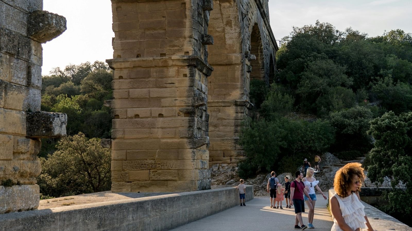 Roman-era Pont Julien stone bridge