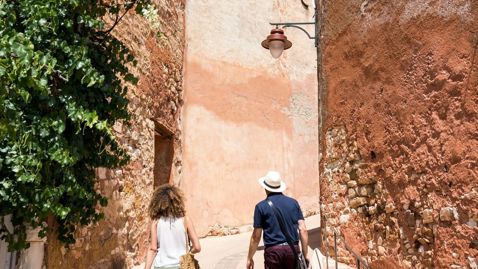 Marquis de Sade castle ruins in Lacoste