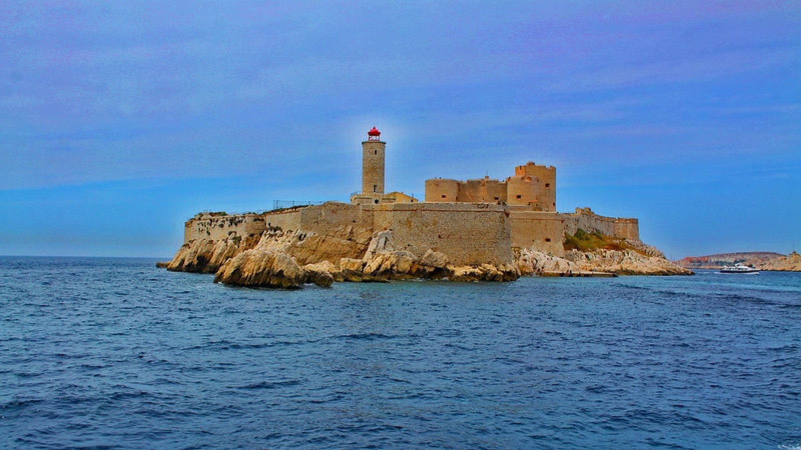 Château d’If island fortress prison in France