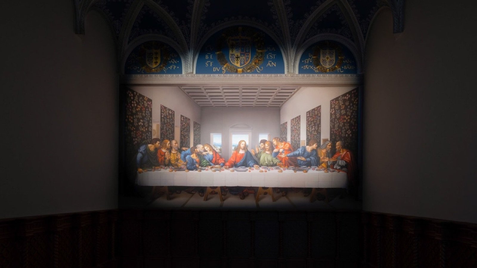 Interactive submarine model by Leonardo da Vinci