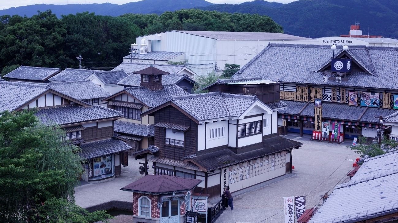 Edo-period street sets at Uzumasa Kyoto Village