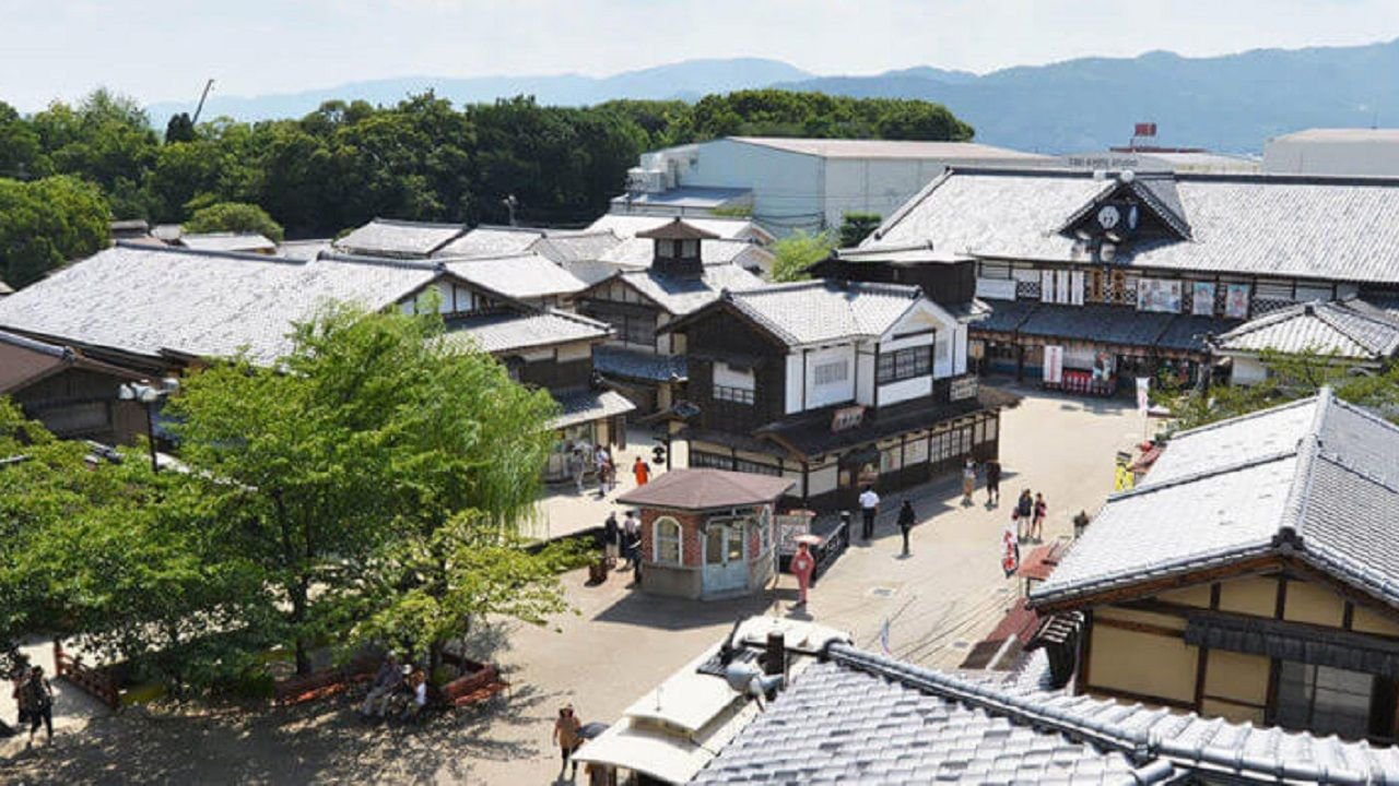 Samurai and traditional cultural experience area in Kyoto