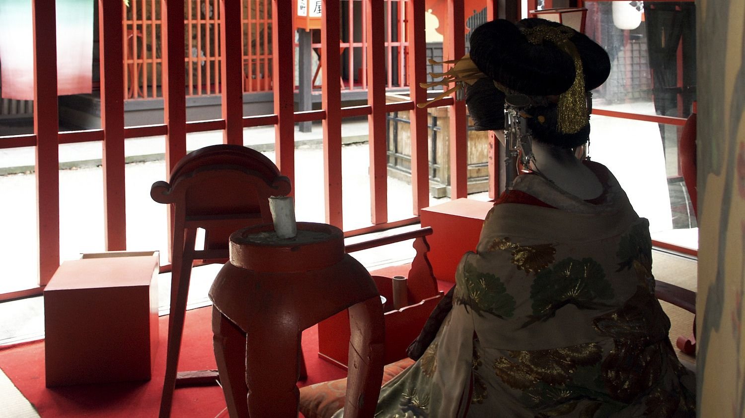 Evangelion Kyoto Base with rideable Evangelion attraction