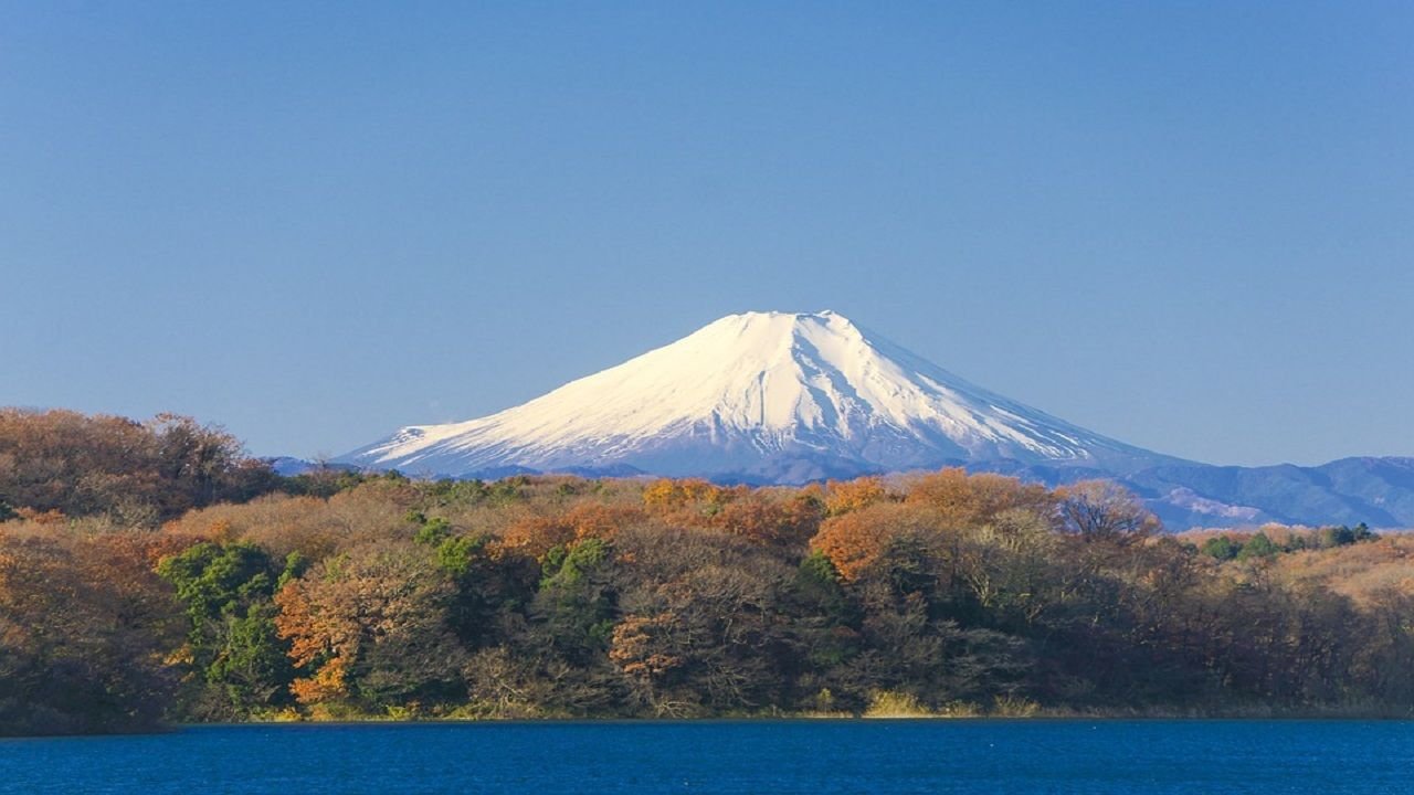 View from above the clouds at Mount Fuji 5th Station