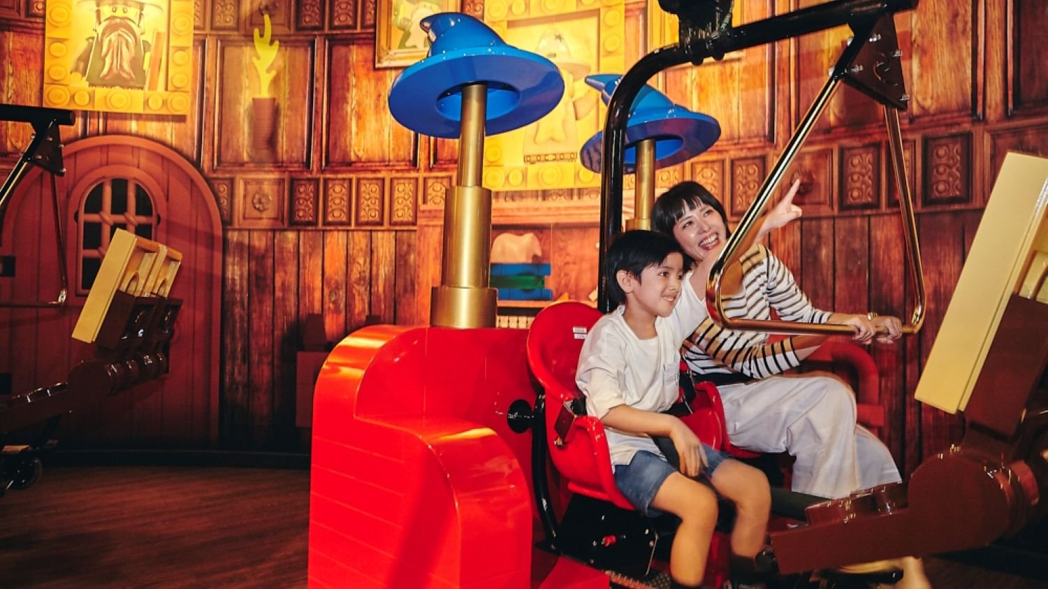 Factory tour experience accompanied by Bertie and Bonnie