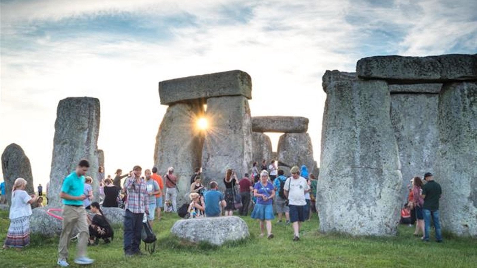 Circular prehistoric monument in Amesbury United Kingdom