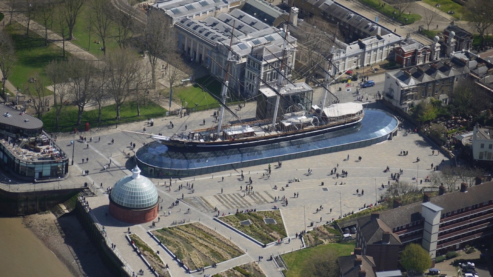Cutty Sark wooden hull