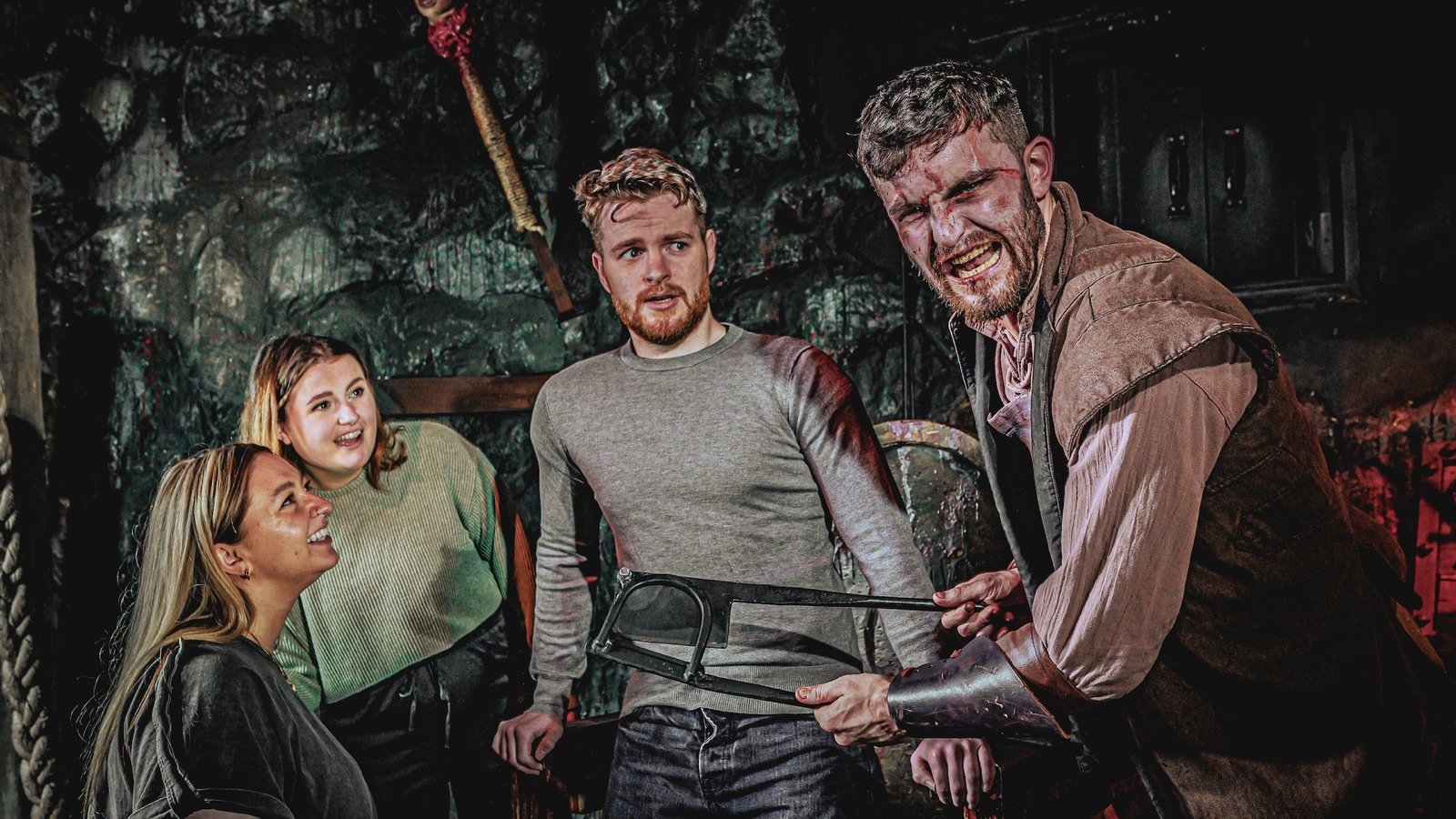 Sweeney Todd themed interactive set at The London Dungeon