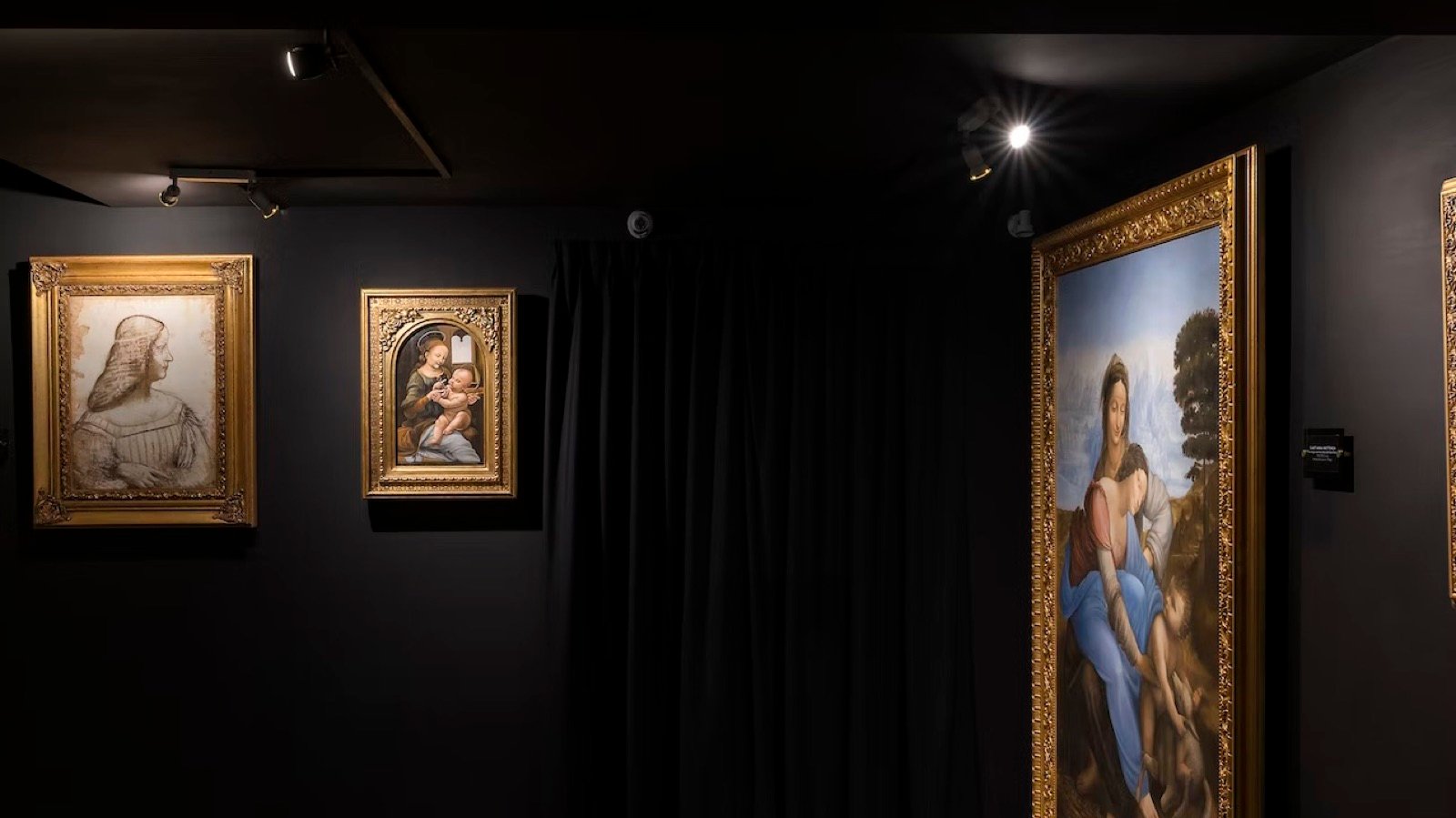 Life-size model of Leonardo da Vinci flying machine invention