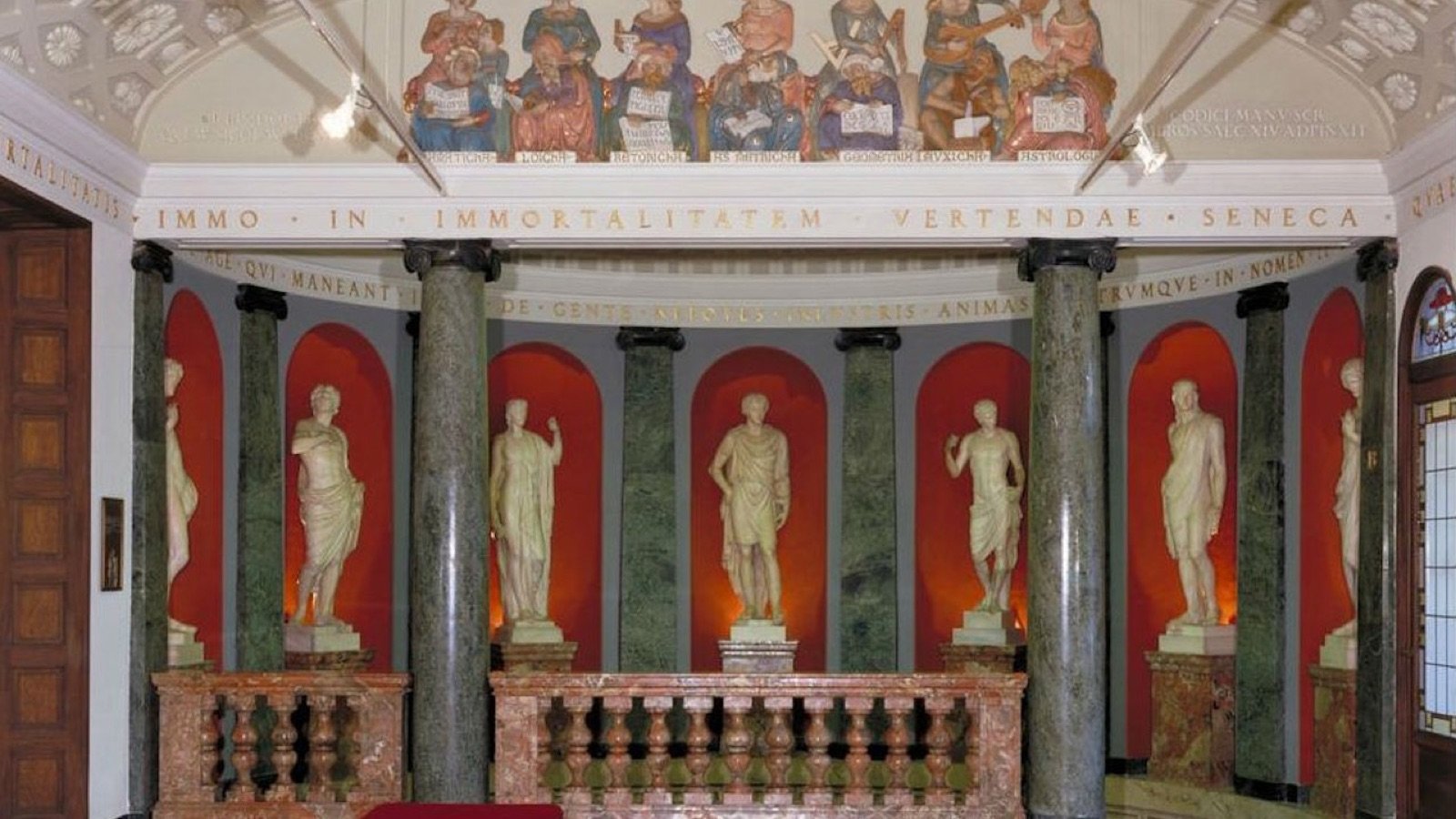 Historic Italian Renaissance painting by Raphael on display