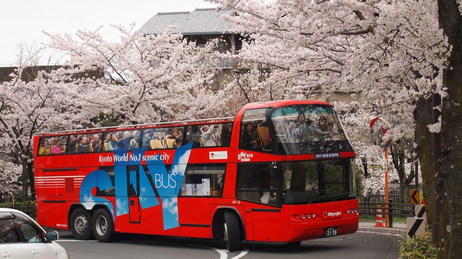 Ginkaku-ji Temple stop along the Kyoto Hop-on Hop-off bus line