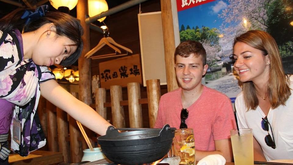 Traditional Japanese dessert tasting