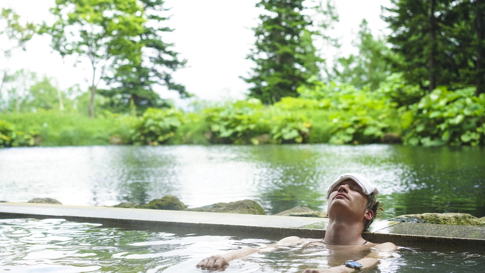 Ole Hot Spring facility in the Mount Fuji area