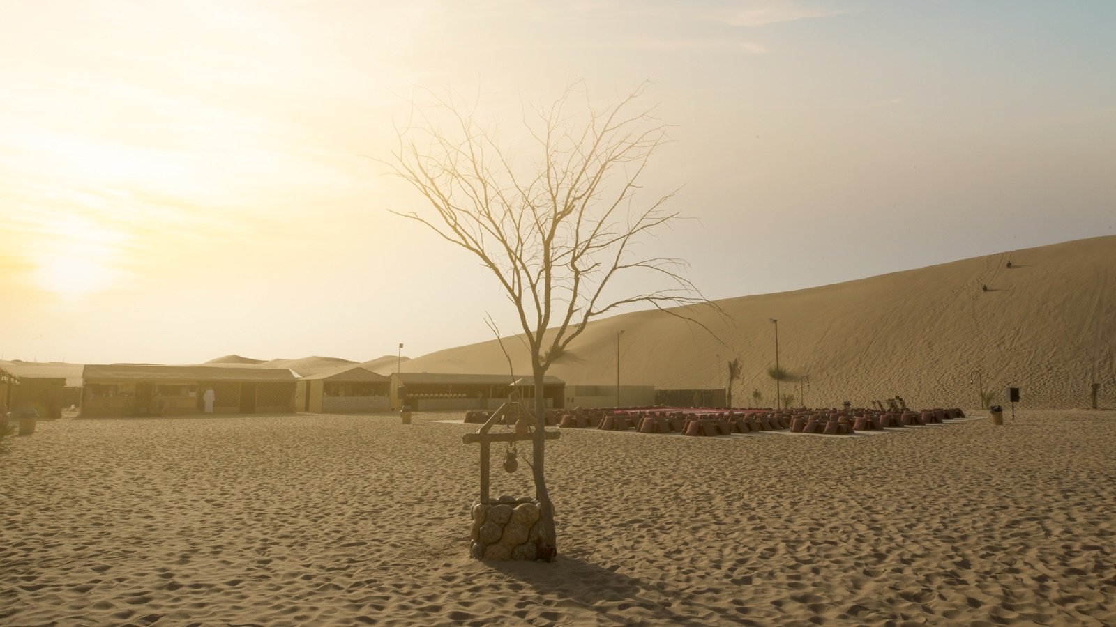 4WD dune bashing in the Arabian desert