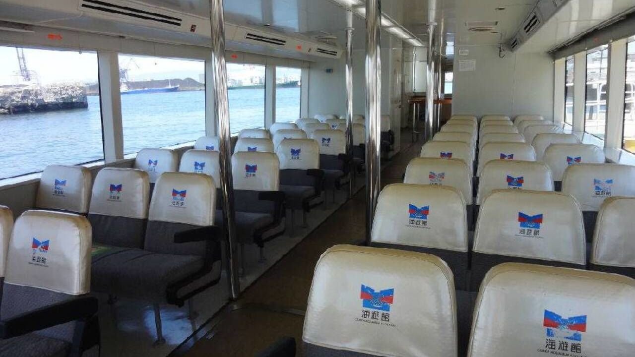 Captain Line fast shuttle ship at Universal City Port